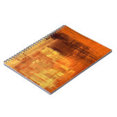 Abstracte textuur. 2d illustratie. Expressieve han Notitieboek (Linkerzijde)