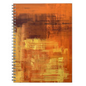 Abstracte textuur. 2d illustratie. Expressieve han Notitieboek (Voorkant)