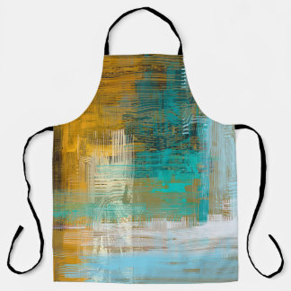 Abstracte textuur. 2d illustratie. Expressieve han Schort
