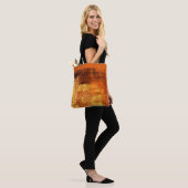Abstracte textuur. 2d illustratie. Expressieve han Tote Bag (Op model)