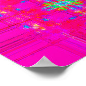abstracte textuur, gekleurd vlakpatroon, moderne t poster (Hoek)