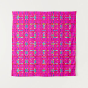 abstracte textuur, gekleurd vlakpatroon, moderne t wandkleed