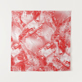 Abstracte textuur herhaalt een creatief modern pat wandkleed (Voorkant (horizontaal))