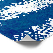 Abstracte textuur herhaalt moderne patronabstract, poster (Hoek)