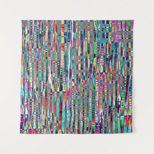 Abstracte textuur herhaalt moderne patronabstract, wandkleed (Voorkant)