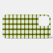 abstracte textuur, kleurrijk gingham-patroon, mode Case-Mate iPhone case (Achterkant (horizontaal))