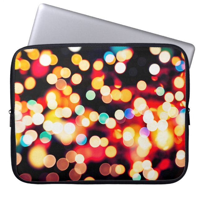 abstracte textuur, lichte achtergrond laptop sleeve (Voorkant)