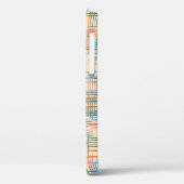 Abstracte textuur met kruisstrepen. Modern Pat Case-Mate iPhone Case (Achterkant / Links)