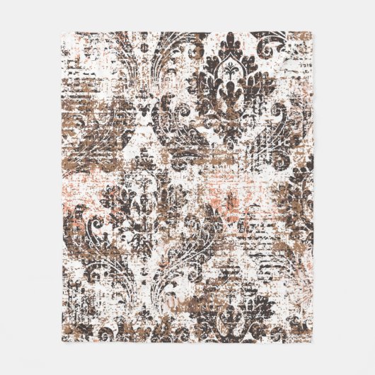 Abstracte textuur of grijze achtergrond. Kunsttext Fleece Deken (Voorkant)