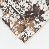 Abstracte textuur of grijze achtergrond. Kunsttext Fleece Deken (Hoek)