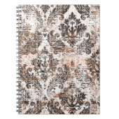 Abstracte textuur of grijze achtergrond. Kunsttext Notitieboek (Voorkant)