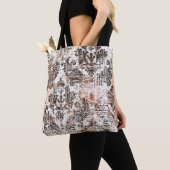 Abstracte textuur of grijze achtergrond. Kunsttext Tote Bag (Dichtbij)