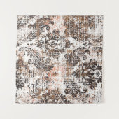 Abstracte textuur of grijze achtergrond. Kunsttext Wandkleed (Voorkant (horizontaal))