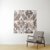 Abstracte textuur of grijze achtergrond. Kunsttext Wandkleed (In situ)
