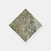 Abstracte textuur van gletsjerijs servetten (Hoek)
