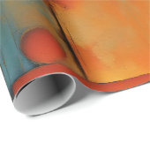 Abstracte Textuurkunst: Concept Art Kleuren Cadeaupapier (Rol Hoek)