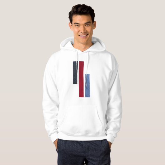 "Abstracte textuursamenstelling" Hoodie (Voorkant volledig)