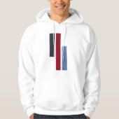 "Abstracte textuursamenstelling" Hoodie (Voorkant)