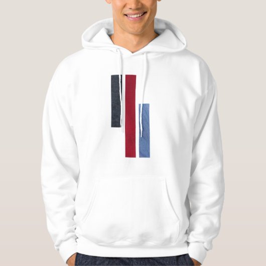 "Abstracte textuursamenstelling" Hoodie (Voorkant)