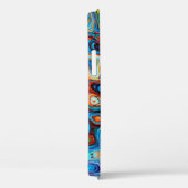 Abstracte textuurstructuur kleurig Case-Mate iPhone case (Achterkant / Rechts)