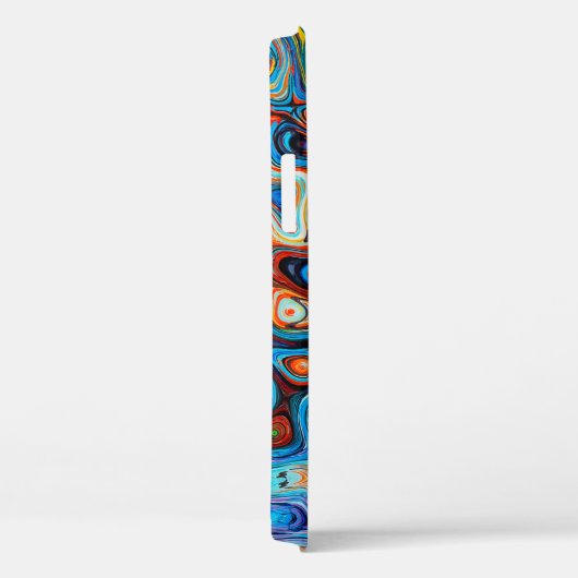 Abstracte textuurstructuur kleurig Case-Mate iPhone case (Achterkant / Rechts)