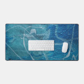 Abstracte textuurverf bureaumat (Keyboard & Muis)