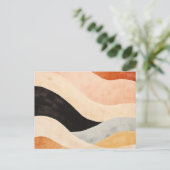 Abstracte textuurvorm. briefkaart (Staand voorkant)