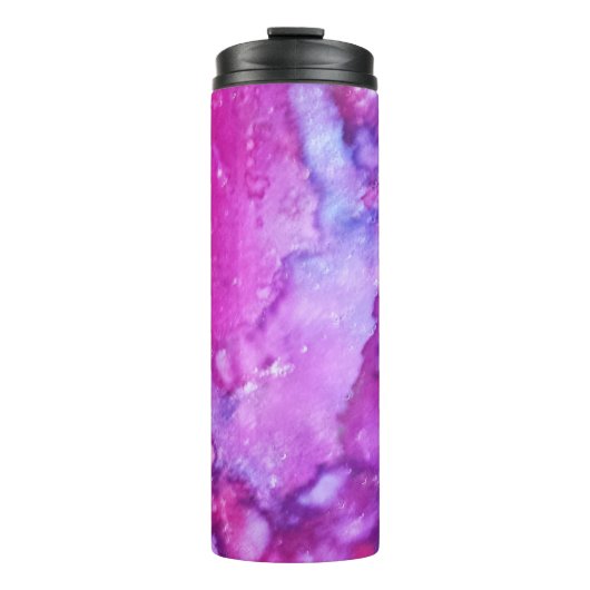 Abstracte thermische tumbler thermosbeker (Voorkant)