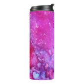 Abstracte thermische tumbler thermosbeker (Gedraaid links)