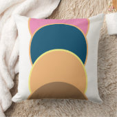 Abstracte Throw Cushion - kleurrijke Crest Kussen (Deken)