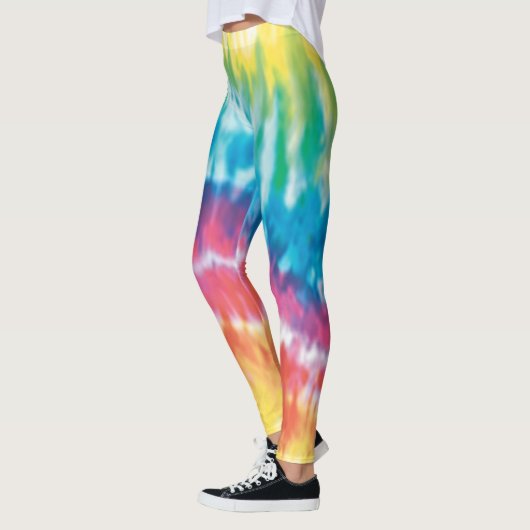 Abstracte Tie Dye Leggings (Links)
