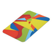 Abstracte Toekanensnavel Magneet (Linkerzijde)