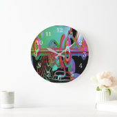 Abstracte Togetherness Grote Klok (Huis)