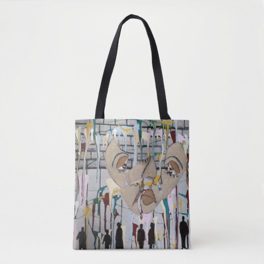 Abstracte Tote Bag (Voorkant)