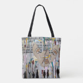 Abstracte Tote Bag (Achterkant)