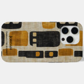 Abstracte Totem Harmony – Bold Cultural Fusion Case-Mate iPhone Case (Achterkant (horizontaal))