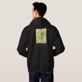 Abstracte tranen lopen door Christopher-ORA... Hoodie (Achterkant volledig)