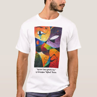 Abstracte tranen lopen door Christopher-ORA... T-shirt
