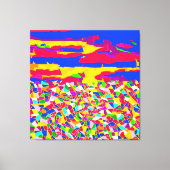 Abstracte Transcendentie Canvas Afdruk (Voorkant)