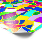 Abstracte transcendentie foto afdruk (Hoek)