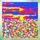 Abstracte Transcendentie Raamsticker (Vel 3)