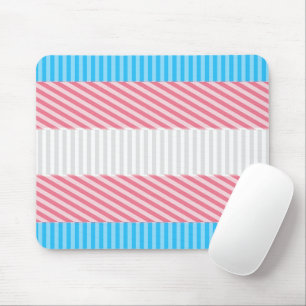 Abstracte Transgender Pride-vlag Muismat