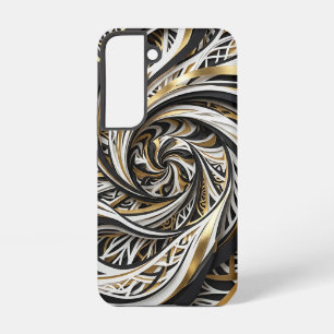 Abstracte Trap Goud Monochroom Samsung Hoesjes Galaxy Hoesje