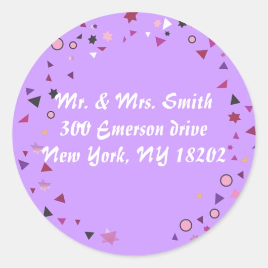 Abstracte Tree of Life ANTWOORD RETOUR stickers la (Voorkant)