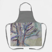 Abstracte Trees Apron Schort (Voorkant)