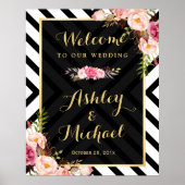  Abstracte trekpatronen Poster (Voorkant)