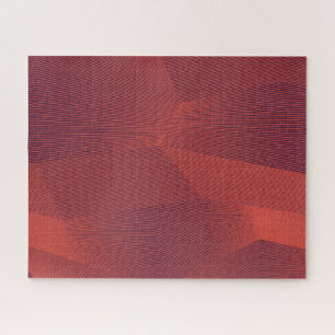 Abstracte, trendy, moderne geometrische grafische  legpuzzel