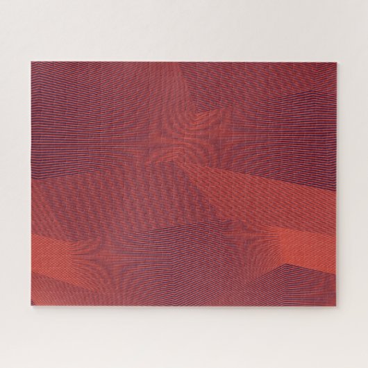 Abstracte, trendy, moderne geometrische grafische legpuzzel (Horizontaal)