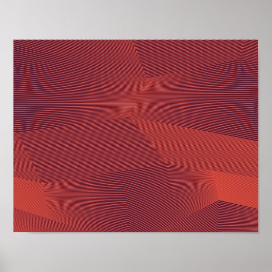 Abstracte, trendy, moderne geometrische grafische  poster (Voorkant)