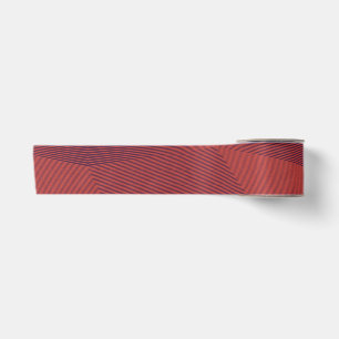 Abstracte, trendy, moderne geometrische grafische satijnen lint